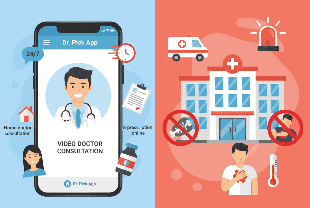 When is an Online Consultation Better Than a Clinic Visit? (And When It’s Not)