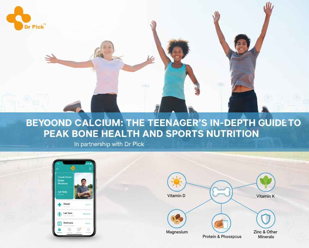 Beyond Calcium: The Teenager’s In-Depth Guide to Peak Bone Health and Sports Nutrition