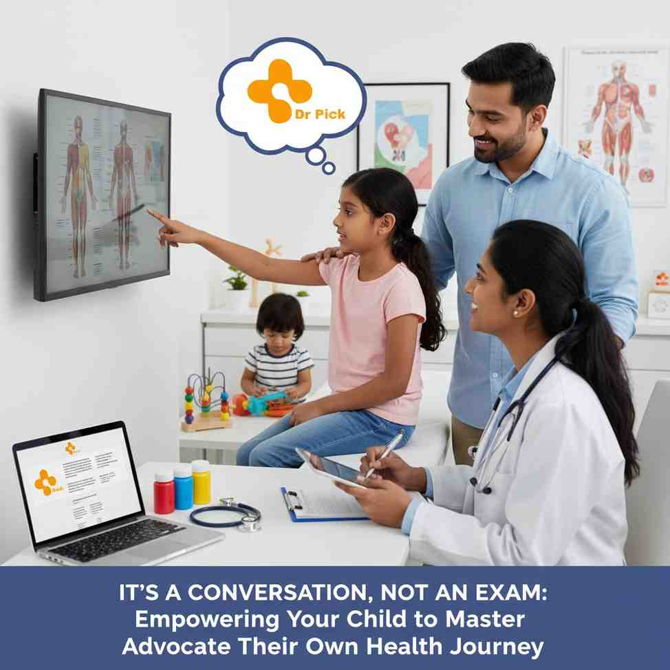 It’s a Conversation, Not an Exam: Empowering Your Child to Master Their Own Health Journey