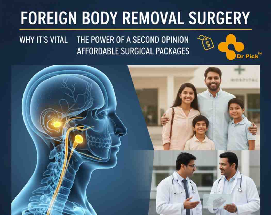 Foreign Body Removal Surgery: Get Expert ENT Second Opinions & Affordable Care