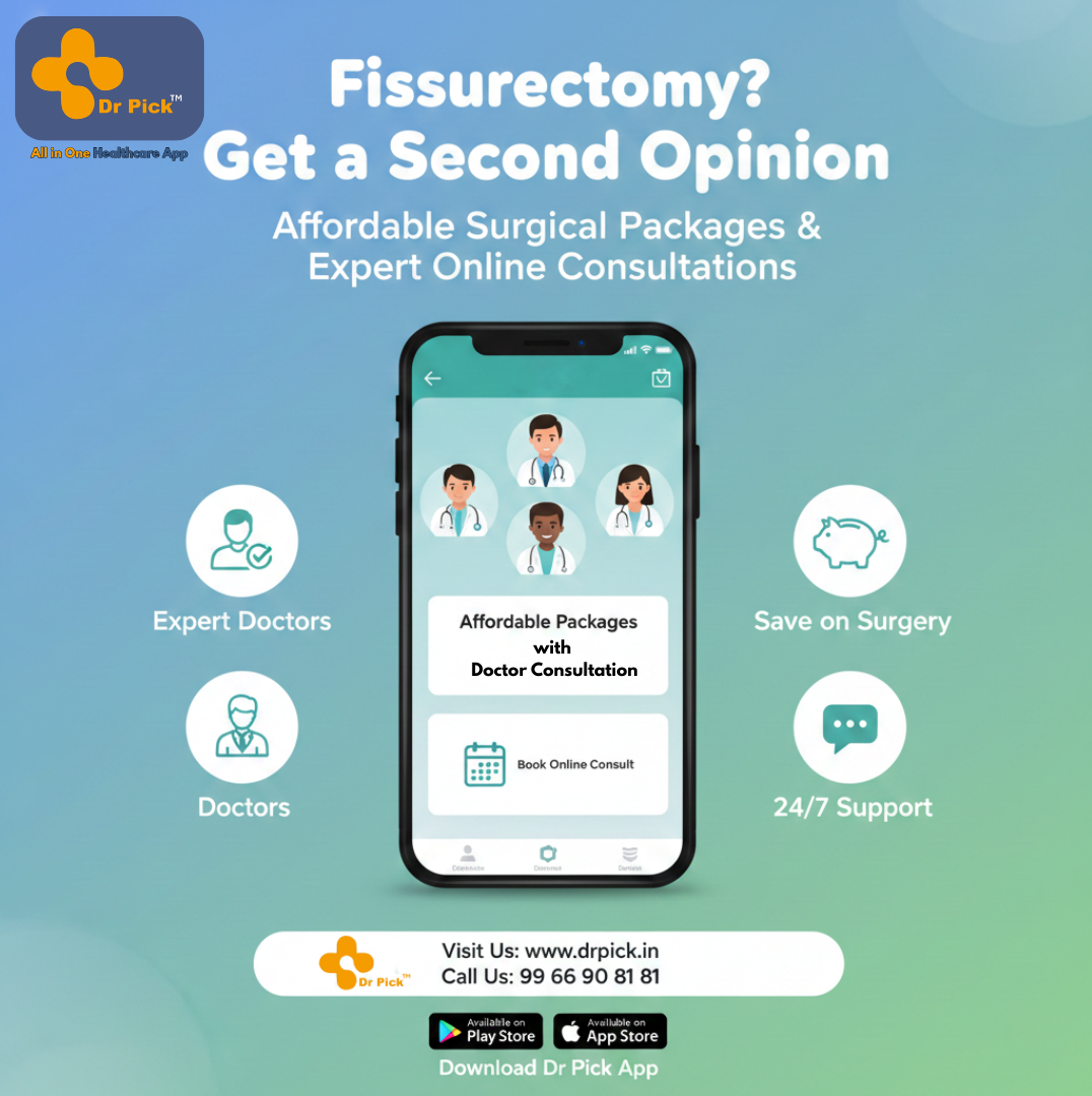 Fissurectomy Surgery? Get a Second Opinion & Affordable Packages on Dr Pick