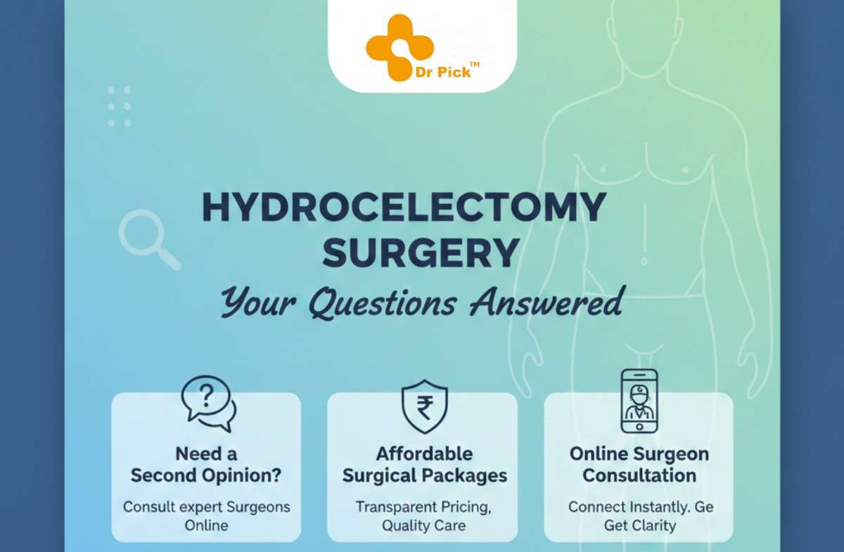 Hydrocelectomy Surgery: Your Questions Answered | Get an Affordable Second Opinion at Dr Pick