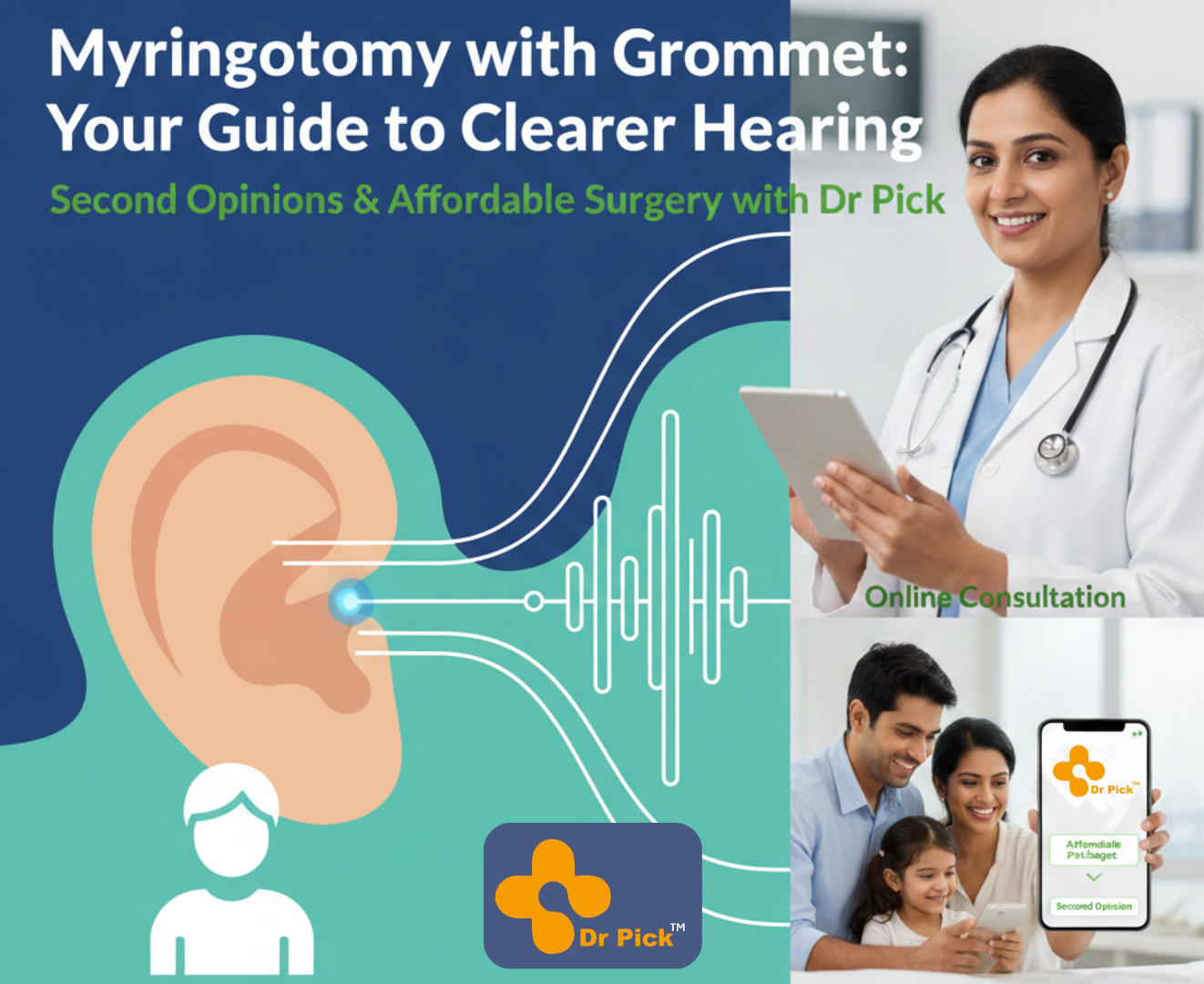 Ear Surgery Decoded: Myringotomy with Grommet & Expert Second Opinions