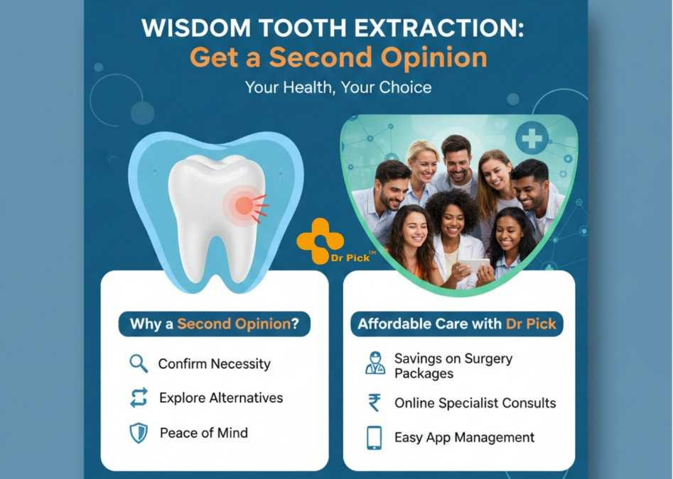 Wisdom Tooth Extraction: Get a Second Opinion & Affordable Surgery with Dr Pick
